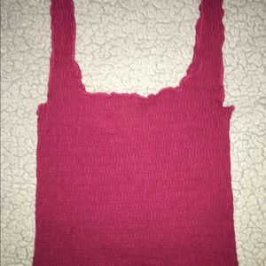 Maroon Scrunchie top
